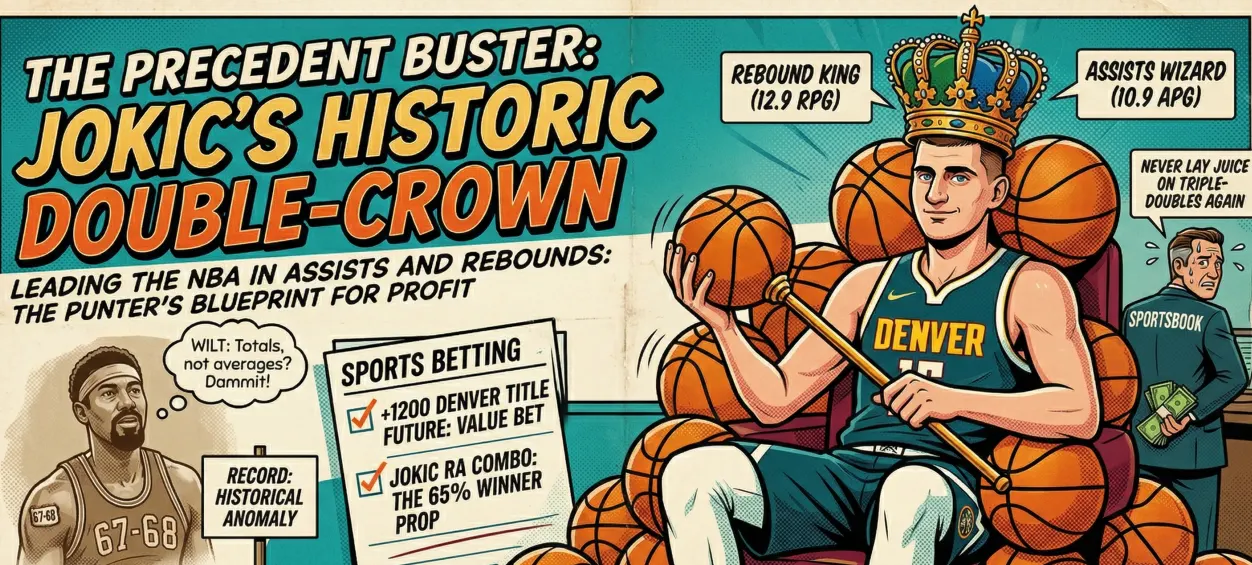 Jokic About to Drop the NBA's Ultimate 'Betting Cheat Code' Season