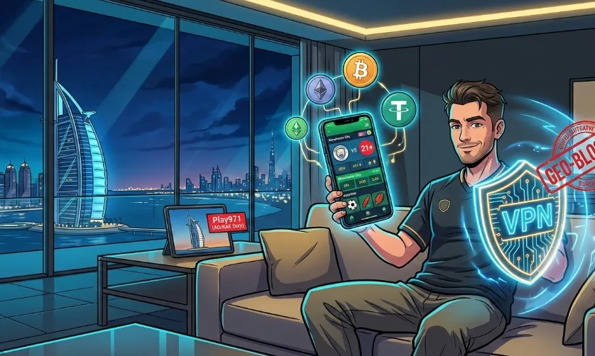 Online Betting from Dubai: Surviving the Geoblocks with Crypto