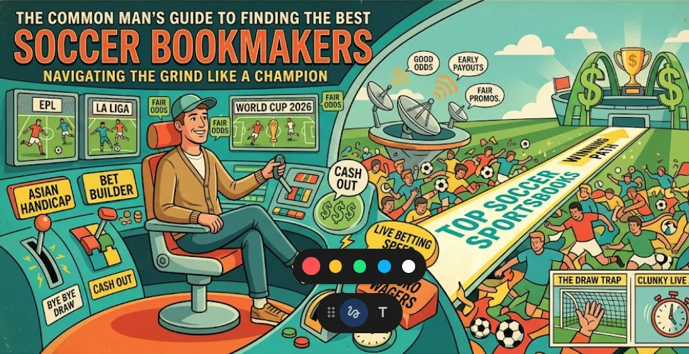 The Common Man's Guide to the Best Soccer Bookmakers